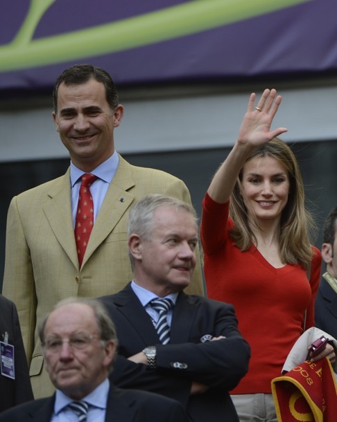 Công chúa Tây Ban Nha Letizia.
